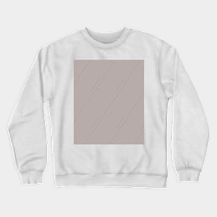 Taupe Stripe #home #decor #art #style #cool #pattern #redbubble #buyart Crewneck Sweatshirt